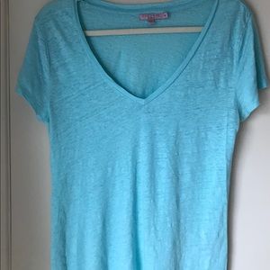 Calypso St Barth Linen Tee Shirt